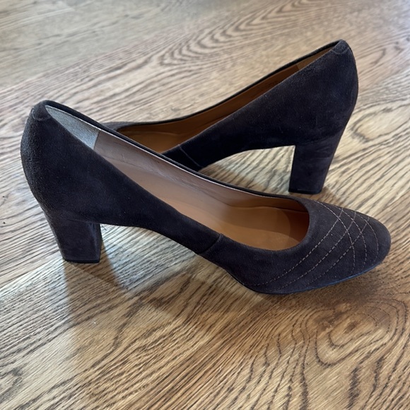 Talbots Leather Suede Heel - Picture 5 of 5